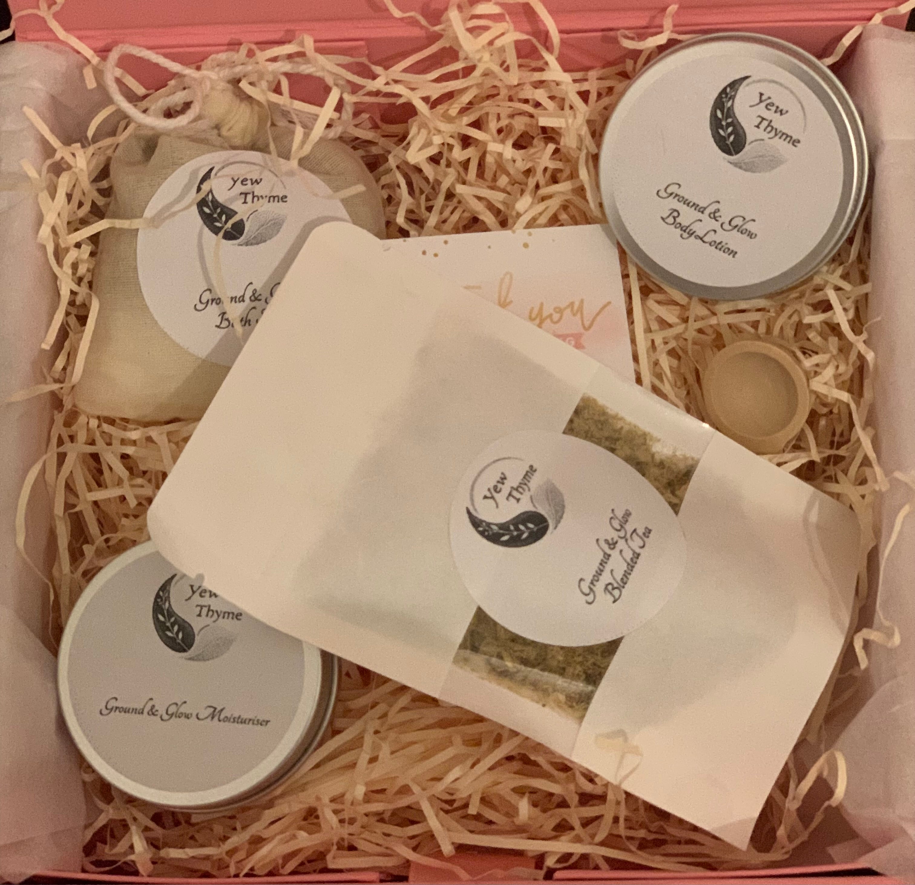 BEST SELLER- Ground & Glow Self Care Box